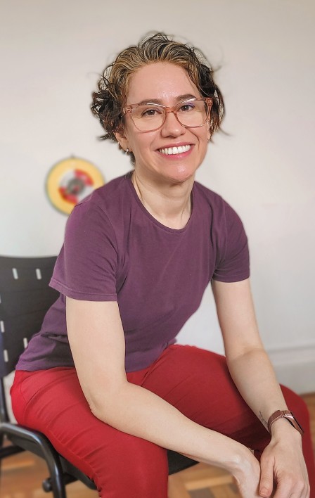 Foto de perfil da terapeuta ocupacional Grace Piazzi - Ciare Terapias